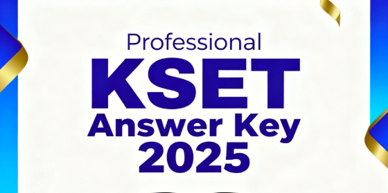 You are currently viewing KSET Answer Key 2025 Released – Download Response Sheet PDF