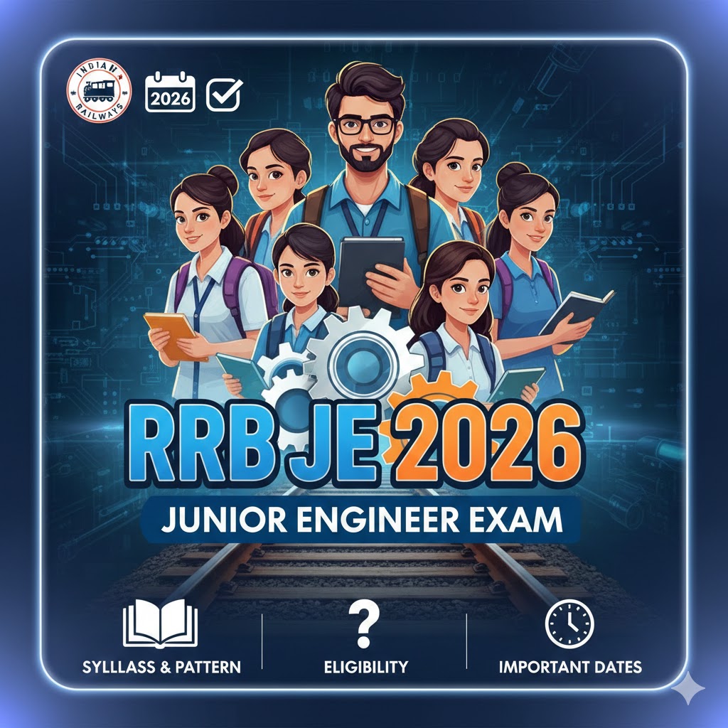 Read more about the article RRB JE Junior Engineer Exam Date 2026 for 2569 Post CEN 05/2025