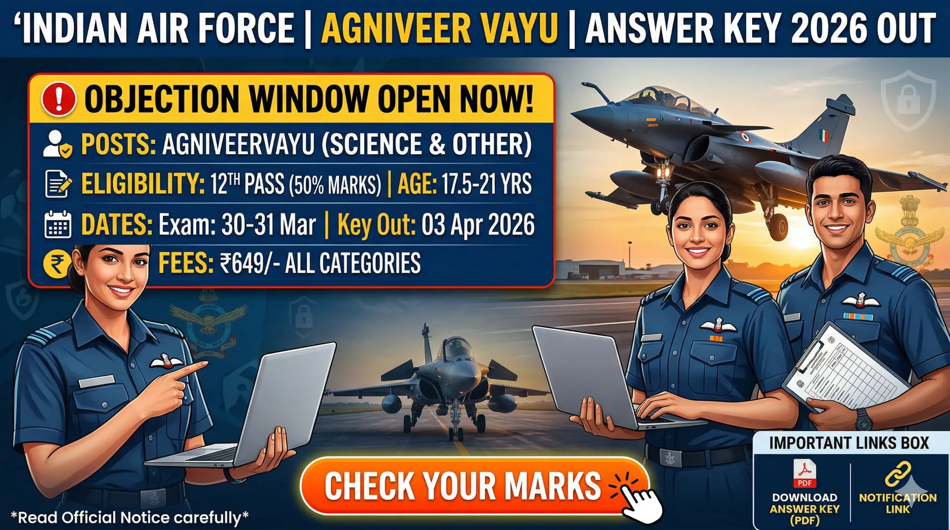 air force agneeveer ans key