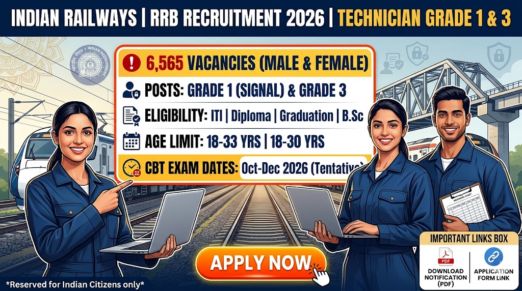 rrb technician recruitment 2026
