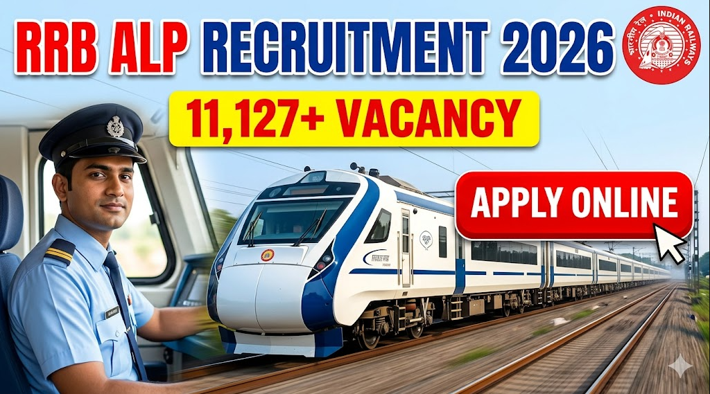 Railway RRB ALP Recruitment 2026 Notification for 11,127 Assistant Loco Pilot Posts