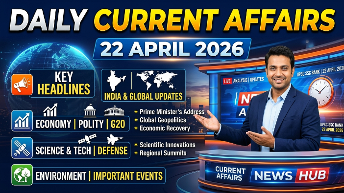 22 april current affairs