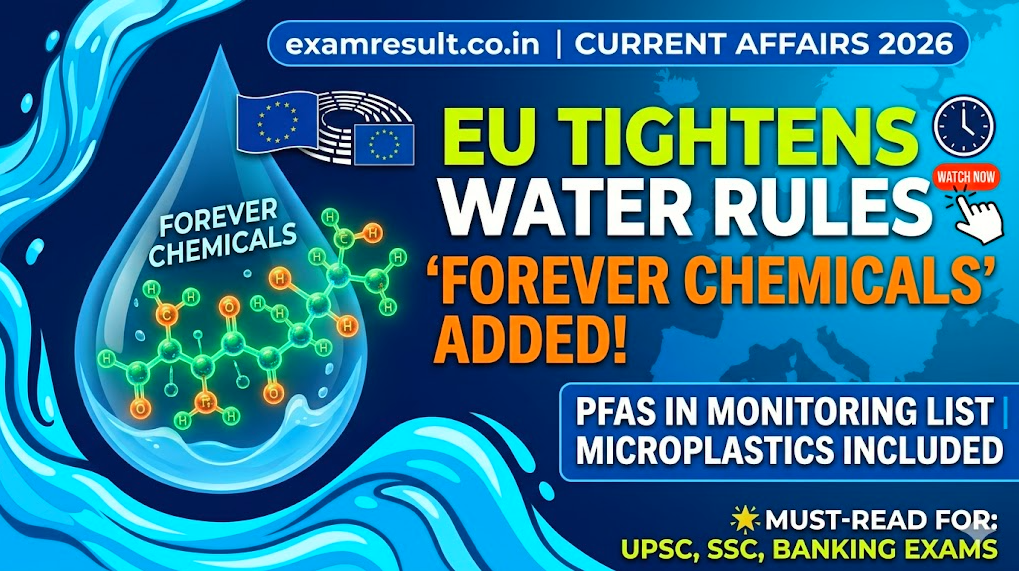 EU Adds PFAS to Water Pollution Monitoring List