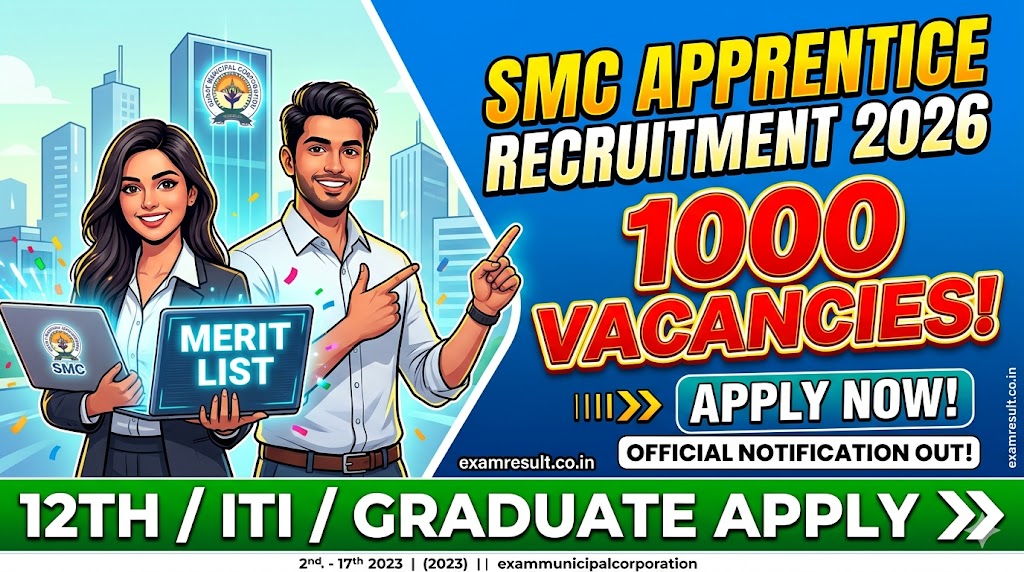 SMC Apprentice Recruitment 2026