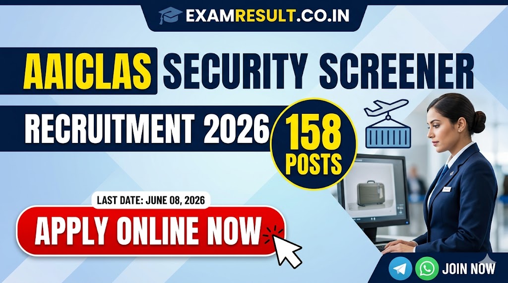 AAICLAS Security Screener 158 Vacancy Notification 2026